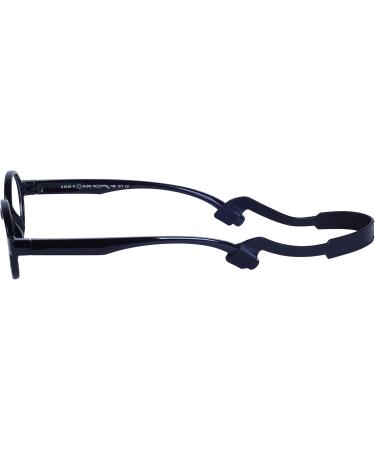 Shop Stylish Children's Blue Light Filter Glasses - UV Block TR90 Round Frame Anti-Slide Band & Case for Young Girls - Buy Online on GoSupps.com