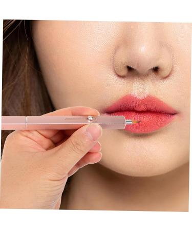 MAGICLULU Lip Makeup Brush Lip Lip Gloss Brush Concealer Brush Wand Retractable Lip Brush Lip Balm Applicator Makeup Brush for Women Lip Wands Miss Pink Lips Plastic Eye Cream - Buy Online on GoSupps.com