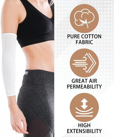 Evridwear Eczema Arm/Leg Sleeves 5 Pairs - Pure Cotton, Prevent Scratching/Rubbing, Skin Diseases, Diabetes - Children/Adults, Size M - Buy Online on GoSupps.com
