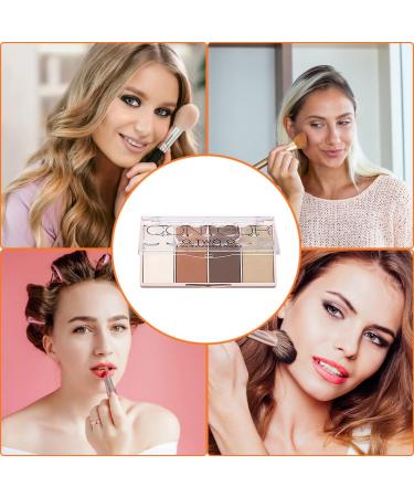 dijuidy Facial contour Care Foundation Powder Blusher Longlasting makeup Contouring Cosmetics Accessories Professional Type 1 - Buy Online on GoSupps.com