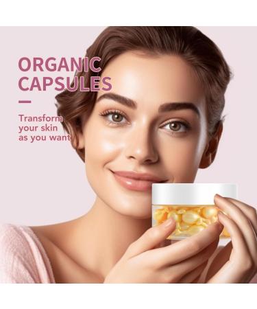 Retinol Face Serum Anti-Aging Hydrating Repairing Facial Serum Capsules with Retinol & Hyaluronic Reduces Fine Lines & Wrinkles & Nourishes Skin for Men & Women - Buy Online on GoSupps.com