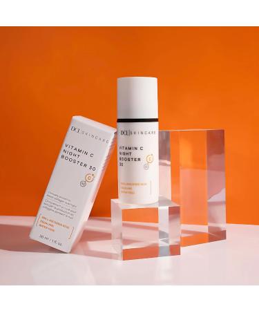 DCL Skincare Collagen Strengthening Vitamin C Night Booster - 30% L-Ascorbic Acid Clinically Proven Waterless Formula 1 Fl Oz - Shop Internationally - Buy Online on GoSupps.com