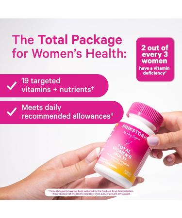 Pink Stork Magnesium Glycinate and Women's Multivitamin Bundle - Magnesium Supplement for Women Calm Mood Hair Skin and Nails - Buy Online on GoSupps.com