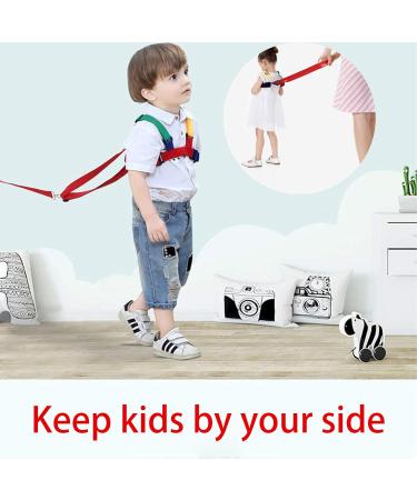 Upgraded Toddler Walking Harness & Safety Leash | Anti-Lost 2-in-1 Baby Band | for 1-5 Years Kids | Learning Walking Wrist Link | Children's Anti-Lost Rope - Buy Online on GoSupps.com