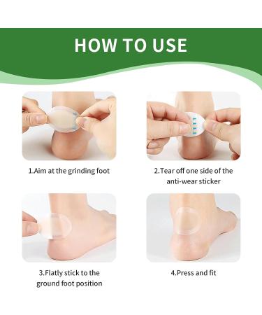 Gel Blister Bandages - 20 PCS Waterproof Hydrocolloid Cushions for Foot, Toe, and Heel - Blister Prevention & Recovery - Includes 5 Sizes Pads and 36 Acne Dots Plasters - Buy Online on GoSupps.com