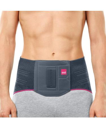 Medi Lumbamed Plus Back Orthosis for Men | Silver | Size IV | Lumbar Support to Relieve Pain - Shop Now! - Buy Online on GoSupps.com
