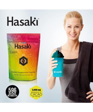 Buy Sanki Global Chocolate Hasaki Dietary Supplements Powder - 20oz Gut Health & Nutrition Booster | Japanese Origin - Buy Online on GoSupps.com