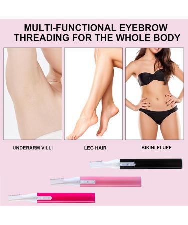 ZEPFJHE Eyebrow Trimmer Eyebrow Hair Removal Trimmer Hair Remover Facials For Women Removal Remover pink - Buy Online on GoSupps.com