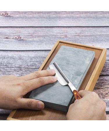 Grandslam Pro Natural Wooden Handle Straight Razor with Premium Leather Strop - Men's Shaving Kit - Buy Online on GoSupps.com