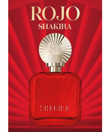 Shakira Perfumes - ROJO Eau de Parfum For Women - Long Lasting - Powerful Sensual and Charming Scent - Floral Spicy and Amber Notes - Ideal for Day Wear - 2.7 Fl. Oz Spicy 2.7 Fl Oz (Pack of 1) - Buy Online on GoSupps.com