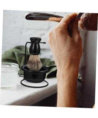 4 Sets Beard Care Kit - Professional Shaving Brush & Wear-Resistant Cup for Men | Convenient Shave Brush & Bowl for Perfect Grooming - Buy Online on GoSupps.com