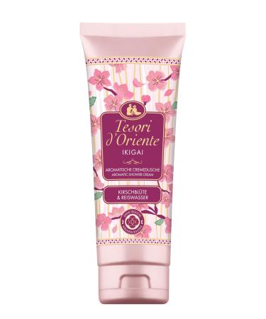 Tesori d'Oriente Tesori d'Oriente Ikigai Aromatic Shower Cream with Cherry Blossom and Rice Water Shower Cream for Body Care Ritual for Body and Senses 250 ml