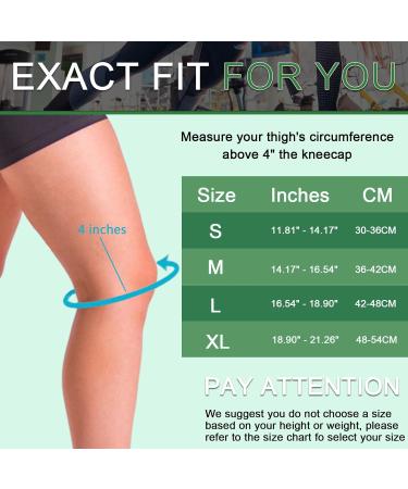 Knee Brace for Pain Relief - Adjustable Sleeve with Stabilizers & Patella Gel Pad for Athletes | Meniscus Tear Support (Large - Buy Online on GoSupps.com