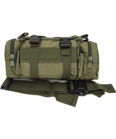 FAMI Tactical Waist Pack Small Sling Hand Carry Bag - Green - Buy Online on GoSupps.com