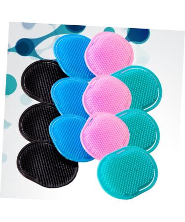 Sewoart 12th Hair Brush - Black Silicone Shampoo & Scalp Massage Comb for Salon Cleaning - Buy Online on GoSupps.com