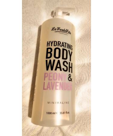 Hydrating Body Wash MINIMALINE PEONY & LAVENDER 1000 ml - Buy Online on GoSupps.com