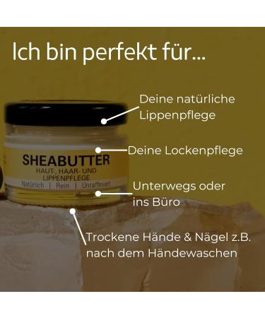 LASOYI Shea Butter Organic Wild Collection - 100% Traditional Unrefined (3 X 30ml) | Premium Natural Skin Care - Buy Online on GoSupps.com