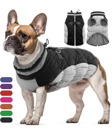 OUOBOB Dog Winter Jacket - Waterproof Reflective Coat for Small Medium Large Dogs - Warm Fleece Apparel with Zipper Closure - Cold Weather Pet Garment - Buy Online on GoSupps.com