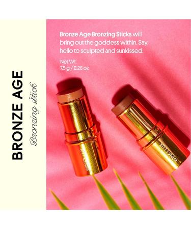 Winky Lux Bronze Age Bronzer Stick - Golden Touch Cream Contour Stick with Vitamin E and Meadowfoam Seed Oil - Buy Online on GoSupps.com