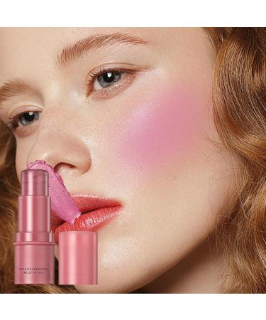 Rouge stick longlasting blush makeup for cheeks highly pigmented stick blush for a natural shine on cheeks face and eyebrows Hitrod - Buy Online on GoSupps.com