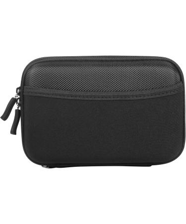 Small Diabetic Supply Travel Case - Eva Hard Organizer for Glucose Monitor & Diabetes Testing Kit (Black - Buy Online on GoSupps.com