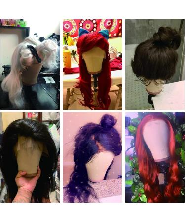 CorkHead 23.5 inch Wig Mannequin Head with Stand - 7 Piece Set for Wig Making - Buy Online on GoSupps.com