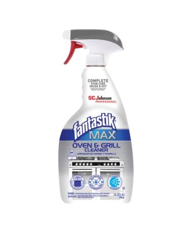 Fantastik Max Oven & Grill Cleaner Spray, Cleans Inside and Out, 32 Fl Oz 32 Fl Oz (Pack of 1)