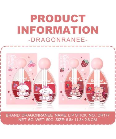 Lip Gloss Palette 6 Color Moisturizing Shiny Lip Balm Waterproof Moisturizing Makeup Lip Gloss for Women Cosmetics Home Dating Formal Occasions - Buy Online on GoSupps.com