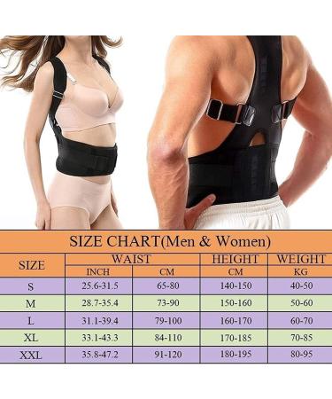 Back Braces for Posture Correction Lower Back Pain Back Support Belts Corset Posture Corrector Brace Improves Posture - Buy Online on GoSupps.com
