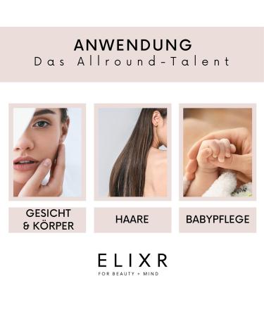 Elixr Almond Oil 100ml - Natural Purple Oil for Cosmetics Baby Skin & Hair | Certified Natural Almond Oil - Buy Online on GoSupps.com
