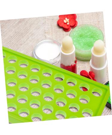 Angoily 50 Lipstick Filling Mold | Lip Tint Lip Gloss Lip Balm Tray & Spatula | DIY Lip Balm Craft Kit Supplies - Buy Online on GoSupps.com