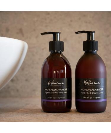 Highland Lavender Hand & Body Lotion 300ml | The Highland Soap Company | International Shipping Available - Buy Online on GoSupps.com