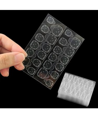 Waterproof Double Side Gel Nail Glue for Press On Nails - 1200pcs (50 Sheets) - Buy Online on GoSupps.com