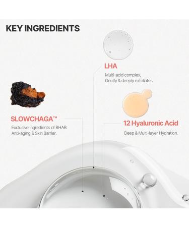 BHAB Slowchaga LHA PHA BHA Pure Gel Cleanser Gentle Acid Cleanser with Hyaluronic Acid Panthenol & Allantoin for Pore Care Mild Exfoliation & Hydration Korean Skincare 5.07 fl oz (150ml) - Buy Online on GoSupps.com