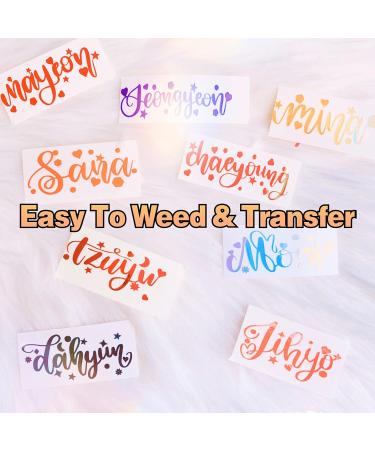 Lya Vinyl 16 Pack Holographic Vinyl Set for Cricut - 12x12 Permanent Sheets for Decor Sticker Party Car Decal - Multi-color - Buy Online on GoSupps.com