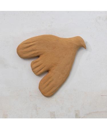 Creative Co-Op Paper Mache Dove Art Mustard Wall Decor - Orange - Buy Online on GoSupps.com