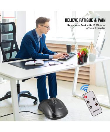 FIT KING Foot Massager FT-001FR - Remote Control, Deep Kneading Shiatsu Massage, Heat Therapy for Plantar Fasciitis & Fatigued Muscles - Buy Online on GoSupps.com