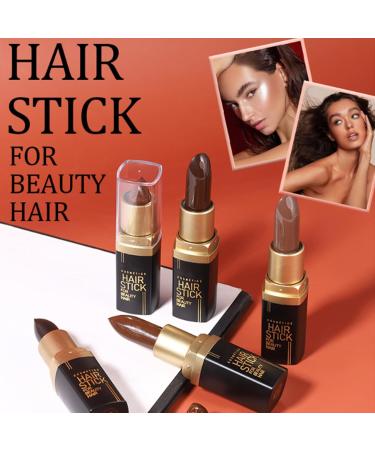 21 Root Touch-Up Stick Hair Dye Pen Temporary Hair Colour Pens Waterproof Long Lasting Grey Hair Coverage Root Touch-Up Stick for Grey Hair Semi-Permanent & Waterproof 01# Brown - Buy Online on GoSupps.com