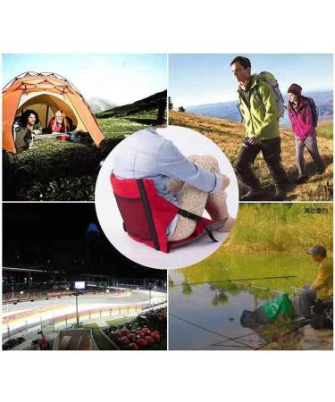 Portable Folding Stadium Seat | Padded Cushion with Back Support for Kayaking, Canoeing, Rafting | Lightweight and Extra Thick | HYJJ - Buy Online on GoSupps.com