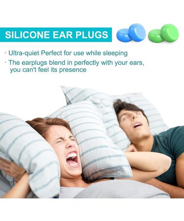 Wax Moldable Ear Plugs for Sleeping - 15 Pairs, Noise Cancelling & Reusable - Ideal for Sleeping, Swimming, Shooting Range, Concerts, Travel, Work & Studying - Buy Online on GoSupps.com