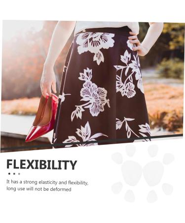 Clear Jel Gel Cushions for Heels - 10 Pairs Anti-Slip Insoles & Foot Pads for Women | Comfort & Support for High Heels - Buy Online on GoSupps.com