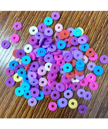 QR 100g Colorful Circle Slices Polymer Hot Clay Sprinkles for Slime Filling Accessories DIY Nail Art Phone Case Decoration T1116 (Color : Colorful) - Buy Online on GoSupps.com