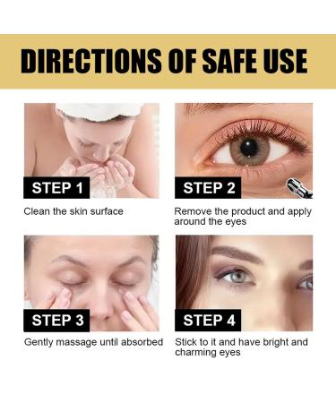 Collagen Eye Cream for Women - Hydrating & Nourishing Eye Treatment to Reduce Wrinkles Dark Circles - With Honey Aloe Coconut Oil (0.7OZ CAFFEINE) CAFFEINE 0.7 Ounce (Pack of 1) - Buy Online on GoSupps.com