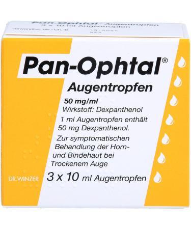 Pan Ophtal eye drops 3x10 ml