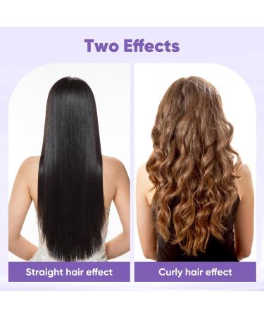 Beavorty 2-in-1 Hair Straightener & Curler - Professional Ceramic Flat Iron & Curling Wand for Perfect Hair Styling (US Plug - Buy Online on GoSupps.com