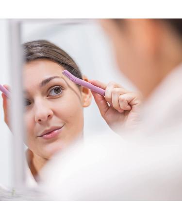 Sakya Biodegradable Women's Eyebrow Razor | Multipurpose Facial Hair Removal Tool - 6pcs - Buy Online on GoSupps.com