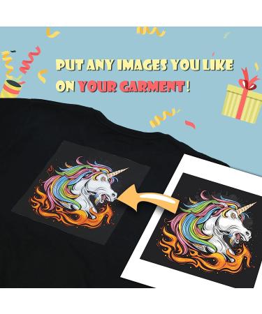 A-SUB Inkjet Dark Fabric Transfer Paper 20 Sheets 8.5x11 - DIY Custom T-Shirts, Totes, Bags - Buy Online on GoSupps.com