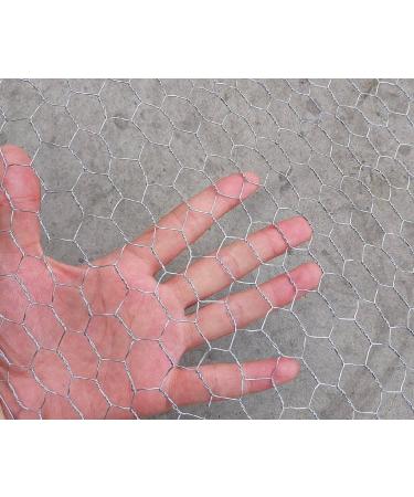 DoubleWood Chicken Wire Net for Craft Projects 3 Sheets Galvanized Hexagonal Wire Mesh Fence 13.7 Inches x 40 Inches Mesh10 Feet (13.7 x 40 Inches - 3 Sheets) - Buy Online on GoSupps.com