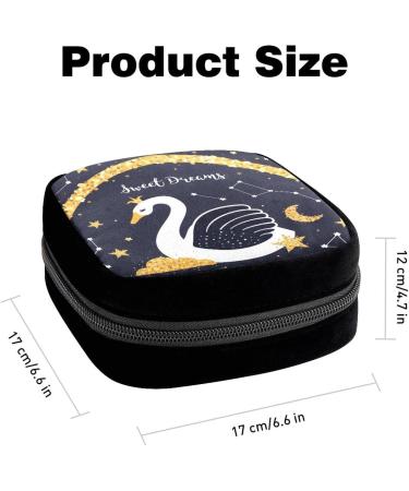 GIAPB Period Bag - Sanitary Napkin Storage & Makeup Pouch (Animal & Constellation Color) - Buy Online on GoSupps.com