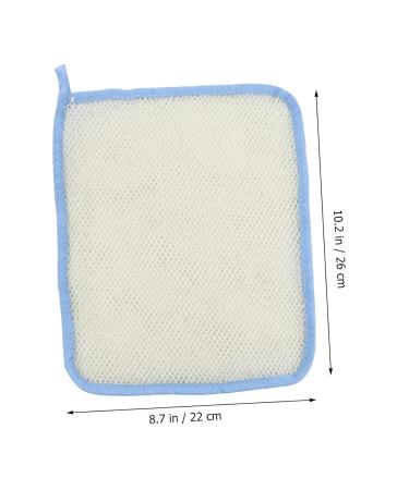 Ipetboom 10 Pcs Double Layer Foam Exfoliating Face Cloth Set - Soft Makeup Washcloths & Bath Towels for Effective Cleanse | International Shipping Available - Buy Online on GoSupps.com